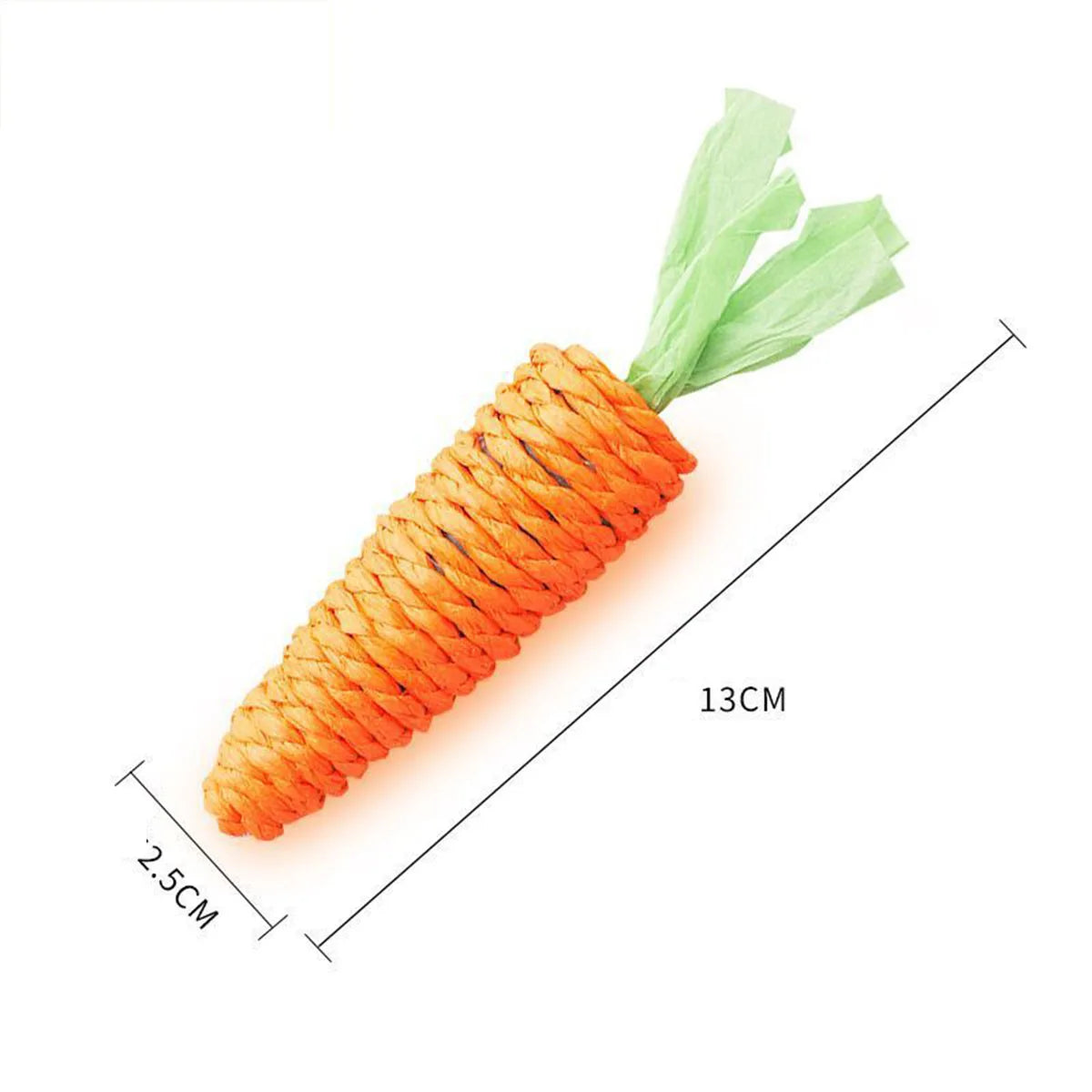 Cat Toys Simulation Carrot Sounding Pet Toys For Kitten Dogs Sisal Teeth Grinding Squeak Interactive Cat Chew Toy Pet Supplies