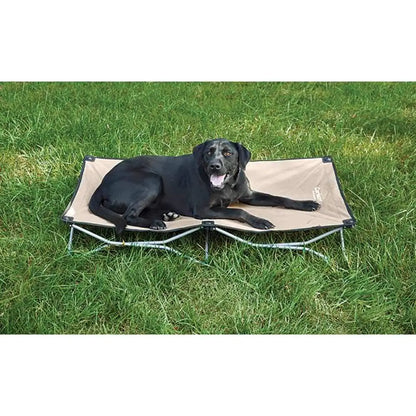 Carlson Pet Products Large Portable Pup Travel Pet Bed Tan